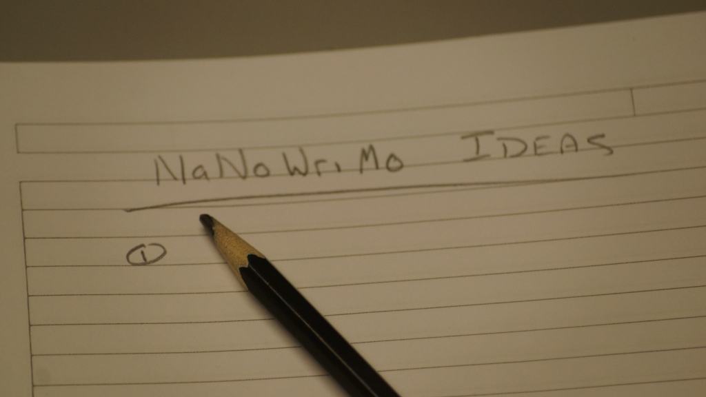 Ideas for #NaNoWriMo